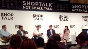 Shoptalk panel titled Venture Capital Perspectives on Retail and Consumer Investing: Part 2